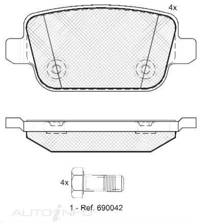 DISC BRAKE PADS 