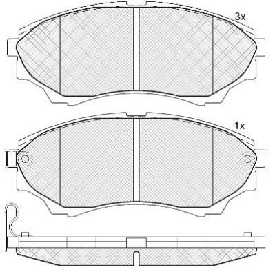 DISC BRAKE PADS 