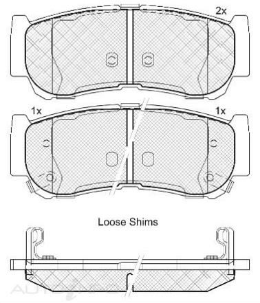 DISC BRAKE PADS 