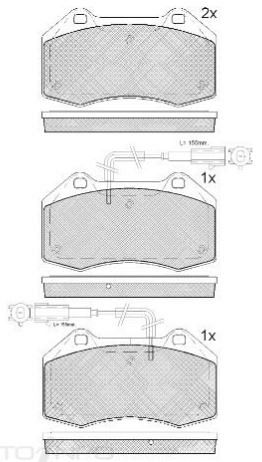 DISC BRAKE PADS 