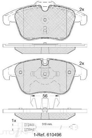 DISC BRAKE PADS 