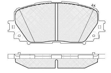 DISC BRAKE PADS 