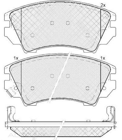 DISC BRAKE PADS 