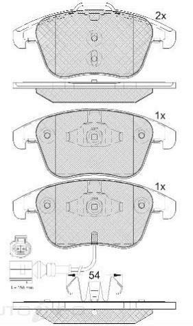 DISC BRAKE PADS 