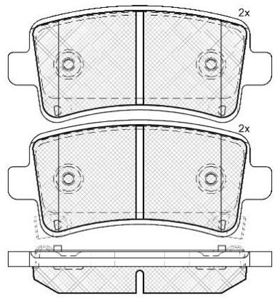 DISC BRAKE PADS 