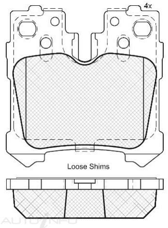 DISC BRAKE PADS 