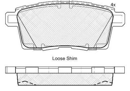 DISC BRAKE PADS 