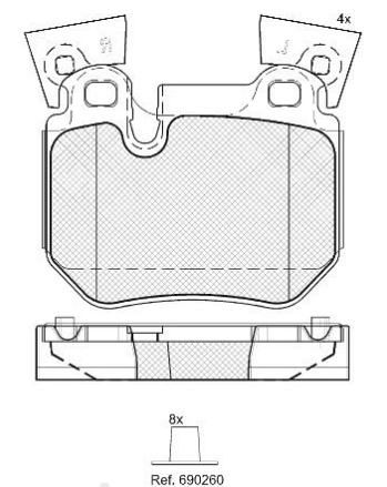 DISC BRAKE PADS 