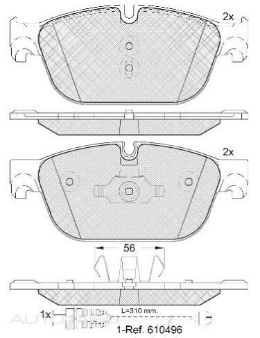 DISC BRAKE PADS 