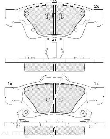DISC BRAKE PADS 