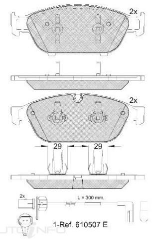 DISC BRAKE PADS 