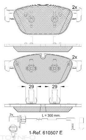DISC BRAKE PADS 