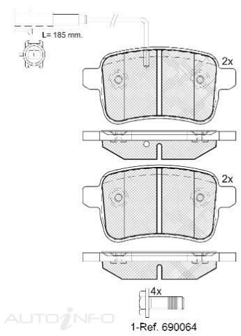 DISC BRAKE PADS 