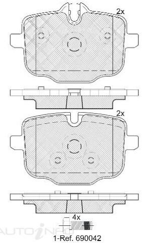 DISC BRAKE PADS 