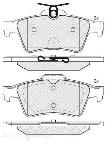 DISC BRAKE PADS 