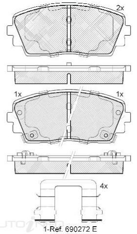 DISC BRAKE PADS 