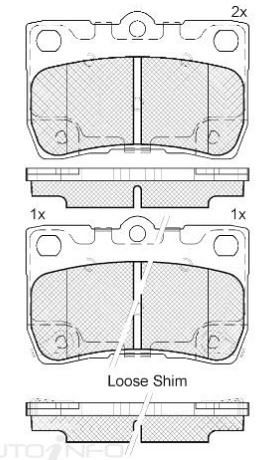 DISC BRAKE PADS 