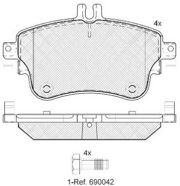 DISC BRAKE PADS 