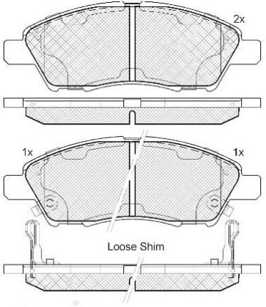 DISC BRAKE PADS 
