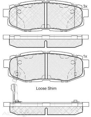 DISC BRAKE PADS 