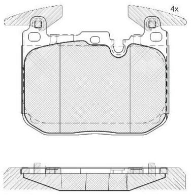 DISC BRAKE PADS 