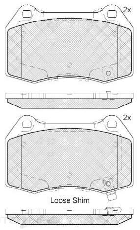 DISC BRAKE PADS 