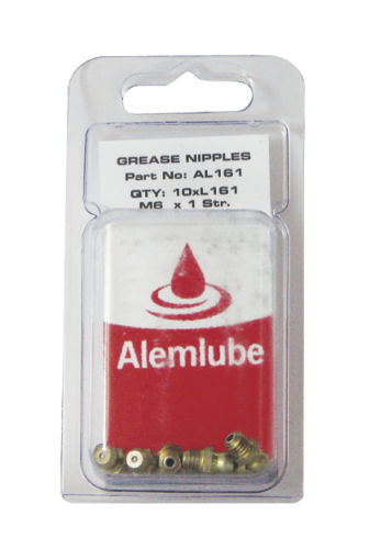 GREASE NIPPLES 6M - 10 PACK