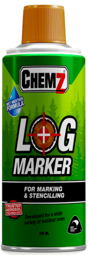 CHEMZ ORANGE LOG SPRAY MARKER