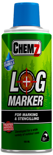 CHEMZ BLUE LOG SPRAY MARKER