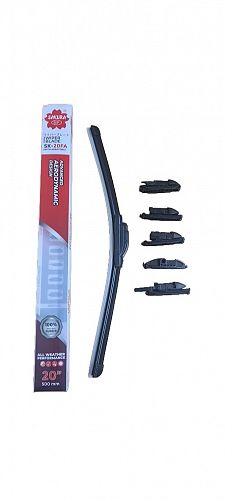 WIPER BLADE FLAT 500mm 20
