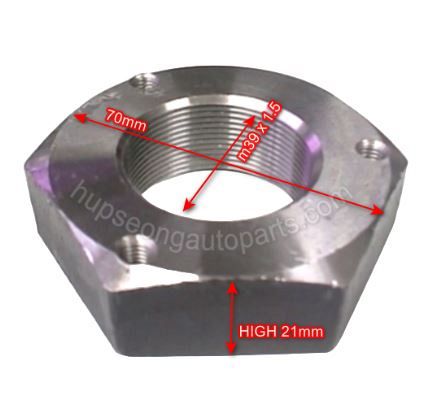 NUT - STUB AXLE - FRONT HUB