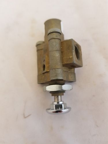 VALVE, PUSH BUTTON CLUTCH BRAKE