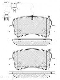 DISC BRAKE PADS 