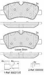 DISC BRAKE PADS 