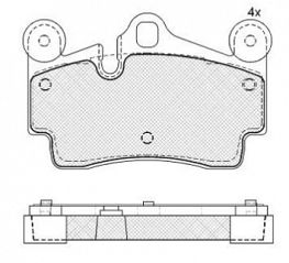 DISC BRAKE PADS 