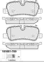 DISC BRAKE PADS 