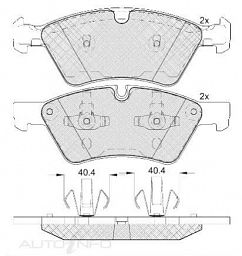 DISC BRAKE PADS 