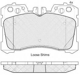 DISC BRAKE PADS 