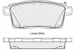 DISC BRAKE PADS 