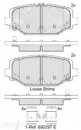 DISC BRAKE PADS 