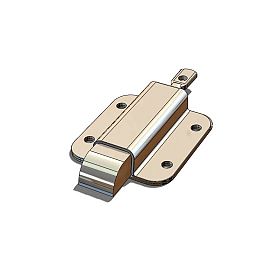 END-SLAM LATCH STEEL