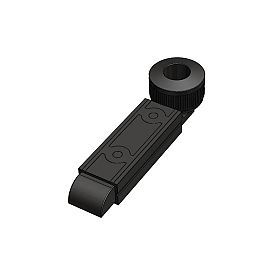 MOULDED SLAM LATCH WITHOUT KNOB