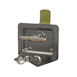DROP T LOCK - STAINLESS STEEL W/ CONCEALED FIXING STUDS