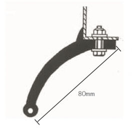 WHEEL ARCH FLARE - UNDER FITTING - 80mm