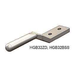 TAIL-BOARD HINGE GUDGEON - 130mm BOLT ON