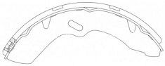 BRAKE SHOE 