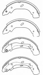 BRAKE SHOE 