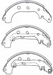 BRAKE SHOE 