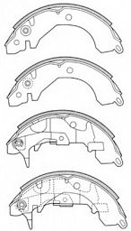 BRAKE SHOE 