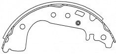 BRAKE SHOE 
